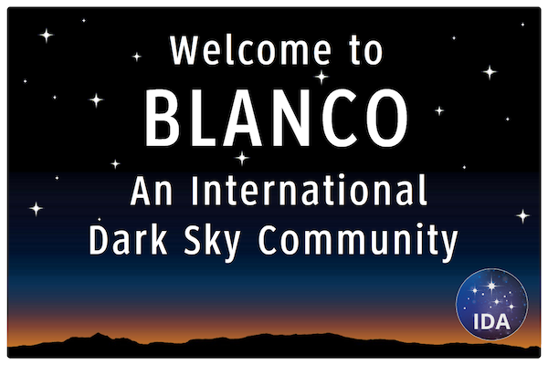 Blanco, TX An international Dark Sky Community